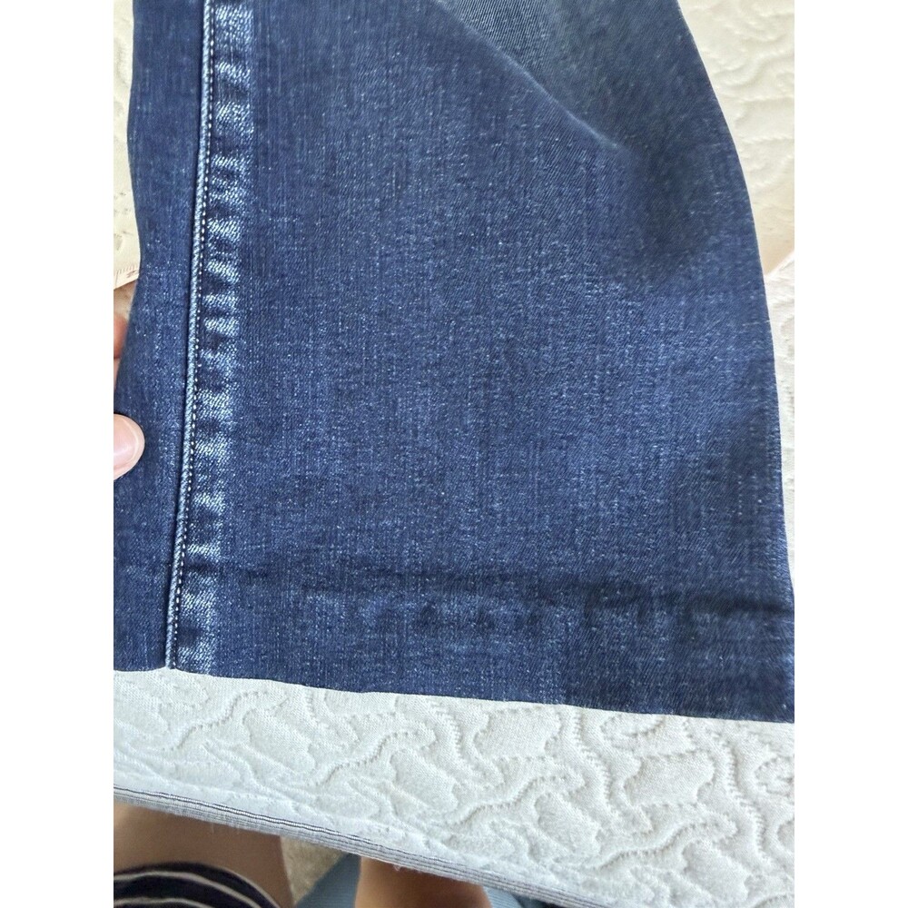L’AGENCE Kendra Women’s 26 High Rise Cropped Flare Jeans Cambridge Wash Hemmed - Picture 5 of 10